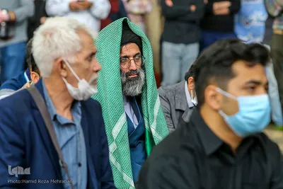 مراسم وداع با هنرمند انقلابی حاج نادر طالب زاده
