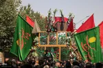آیین نخل برداری هیئت حسینی نظرکرده یزد‎