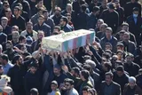 عکس | تدفین شهید گمنام در دانشکده فنی کرمان
