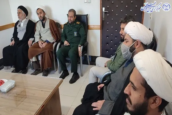 دیدار تشکل های دینی سازمان تبلیغات اسلامی و فرمانده هان سپاه پاسداران انقلاب اسلامی ناحیه میاندورود