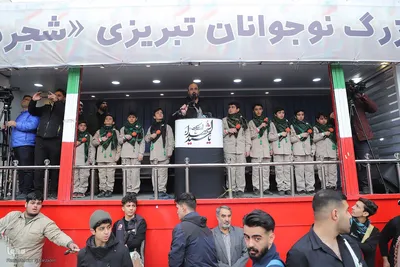 اجتماع بزرگ نوجوانان در تبریز