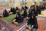 محفل انس با قرآن کریم ویژه خواهران، به‌ مناسبت بزرگداشت شهدای حرم مطهر