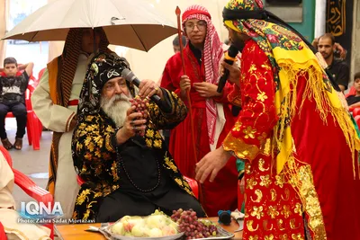 تعزیه شهادت امام رضا(ع) در خمینی‌شهر
