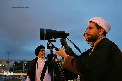 Mondsichel-Sichtung in Qom
