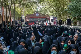 حسینیه ایران؛ سوگواره شیرخوارگان حسینی در چهارباغ عباسی اصفهان