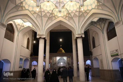 آخرین شب عزاداری ایام «مسلمیه» در حرم مطهر حضرت عبدالعظیم حسنی(ع)