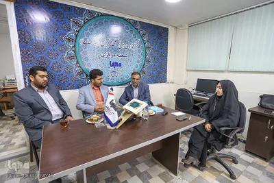 بازدید معاون اجتماعی و پیشگیری از وقوع جرم دادگستری کل استان مرکزی از ایکنا