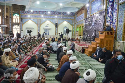 مراسم بزرگداشت آیت‌الله موسوی در اهواز