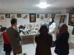 افتتاحیه نمایشگاه گروهی آثار هنرهای تجسمی "حلقه هنرمندان" در اهر