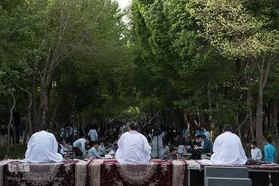 جزء‌خوانی قرآن در گذر فرهنگی چهار باغ عباسی