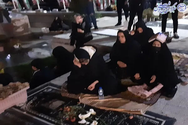 آیین لیالی شب قدر در آستان مقدس امام زاده ابراهیم بابلسر