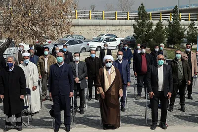مراسم درختکاری گرامیداشت پیرغلامان اهل بیت(ع) در بوستان «باغ نو» فرهنگسرای تهران