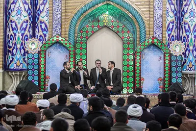 محفل انس با قرآن طلاب در مسجد امام خمینی(ره) اهواز 