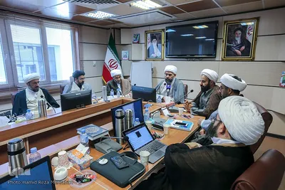 نشست خبری جشنواره قرآن و عترت مرکز خدمات حوزه علمیه