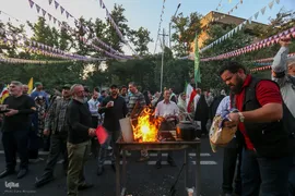 خروش غدیری مردم ایران؛ این بار برای فتح خیبر زمان-۲