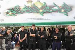 آیین نمادین حرکت کاروان حسینی و شبیه‌خوانی عاشورای حسینی در اهر