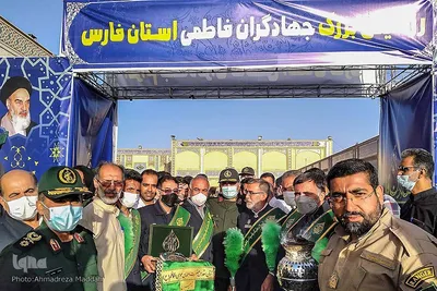 رزمایش ۲۱ هزار نفری جهادگران فاطمی در فارس‎‎