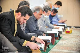 جلسه قرائت قرآن سازمان قضایی نیروهای مسلح خوزستان