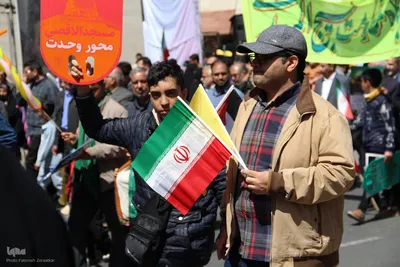 راهپیمایی روز جهانی قدس در بیرجند