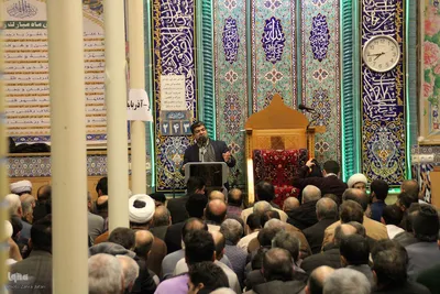 مراسم استقبال از ماه رمضان در اهر