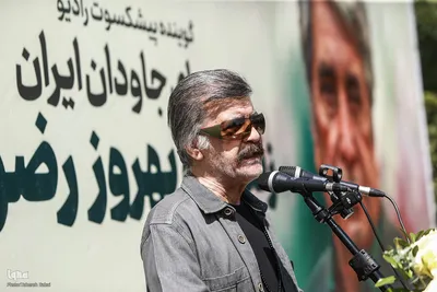  آیین تشییع پیکر زنده‌یاد بهروز رضوی، گوینده، مجری و بازیگر پیشکسوت صدا و سیما در مسجد بلال 
