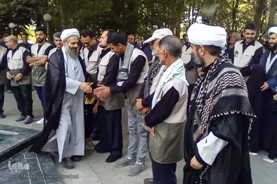 اعزام خادمان موکب شهدای ارسباران برای خدمت‌رسانی به زائران اربعین
