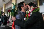  استقبال از «حسین پورکویر» در مشهد