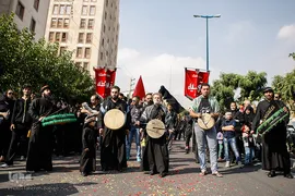 راهپیمایی نمادین قافله اسرای کربلا
