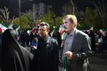 اجتماع دانشگاهیان دانشگاه تبریز در حمایت از آرمان‌های انقلاب