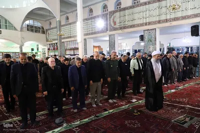 اقامه نماز ظهر عاشورا در اهر