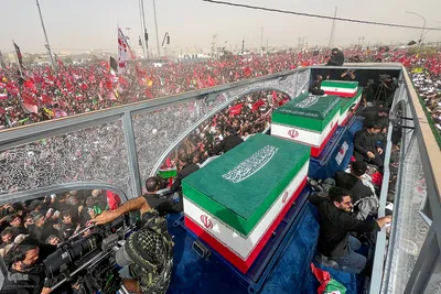 تشییع رهبر شهید در قم 