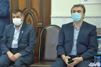 حضور عباس فنی اصل معاون فرهنگی، اجتماعی 
 و آقای علی خالق خواه سرپرست جدید مدیریت حوزه ریاست و روابط عمومی دانشگاه محقق اردبیلی