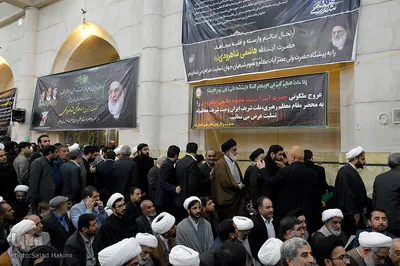 مراسم بزرگداشت آیت الله هاشمی شاهرودی در قم