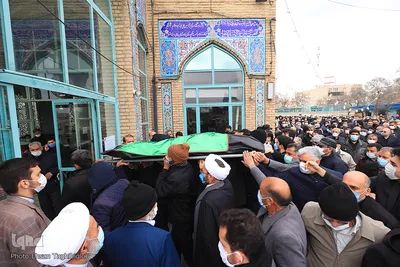 تشییع پیکر امام جمعه موقت زنجان‎‎