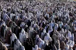نماز عید سعید فطر در تپه مصلای همدان