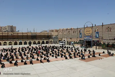 مراسم اربعین حسینی در آستان مقدس شهدای باقریه بیرجند
