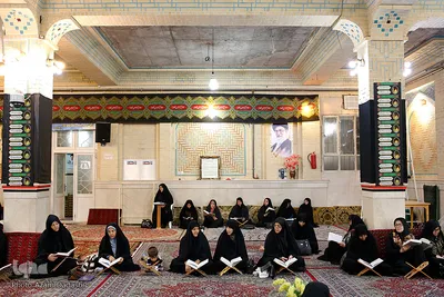 محفل انس با قرآن ویژه بانوان در قزوین