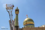 سیاه‌پوشان حسینیه اعظم زنجان