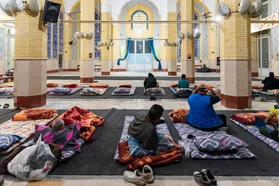 مصلی کرج خانه گرم بی‌پناهان