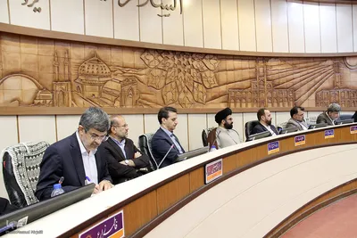 حضور استاندار در صحن علنی شورای اسلامی یزد