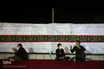 عزاداری شب سوم محرم در بلوار نماز مشهد
