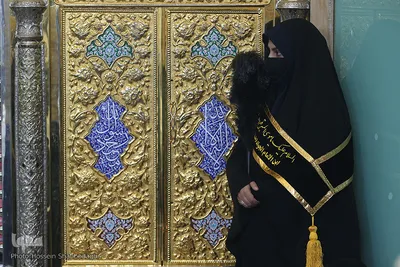 آیین غباررویی ضریح امامزاده موسی مبرقع