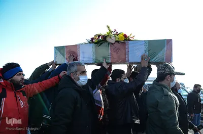ورود پیکر مطهر سه شهید گمنام به تبریز‎‎