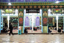 مراسم عزاداری شب سوم ماه محرم در عباسیه اهواز