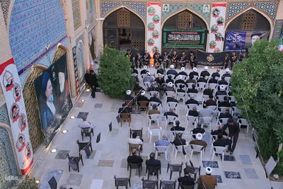 مراسم عزاداری سومین روز از شهادت حضرت اباعبدالله الحسین(ع) در شیراز