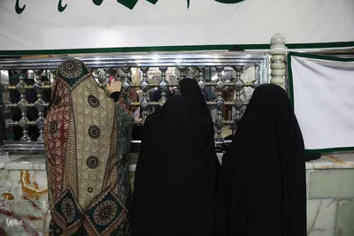 حرم امیرالمومنین علی(ع) در شب ولادت آن حضرت