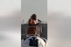 Prediger des Eid al-Fitr-Gebets wurde in der Stadt 