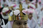جشن تکلیف ۵ هزار نفری دختران در تبریز