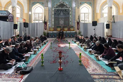 جزء خوانی قرآن در مصلی کرج‎