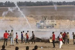 77 manifestants palestiniens blessés dans l'est de Gaza